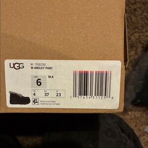 UGG Black Ansley Parc Loafers